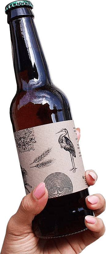 Reality Checkpoint beer bottle